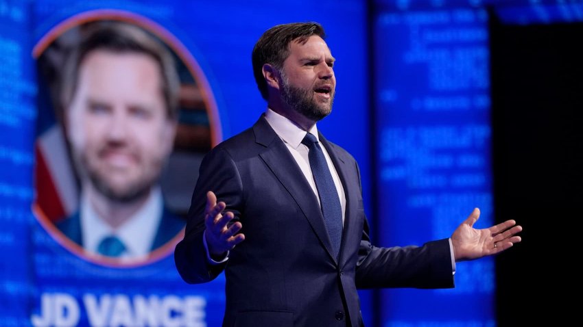 Vice President JD Vance speaks at Bitcoin 2025, Wednesday, May 28, 2025, in Las Vegas.
