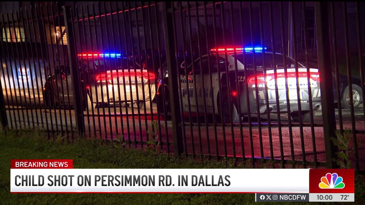 Child hospitalized after shooting in South Dallas, police say – NBC 5 ...
