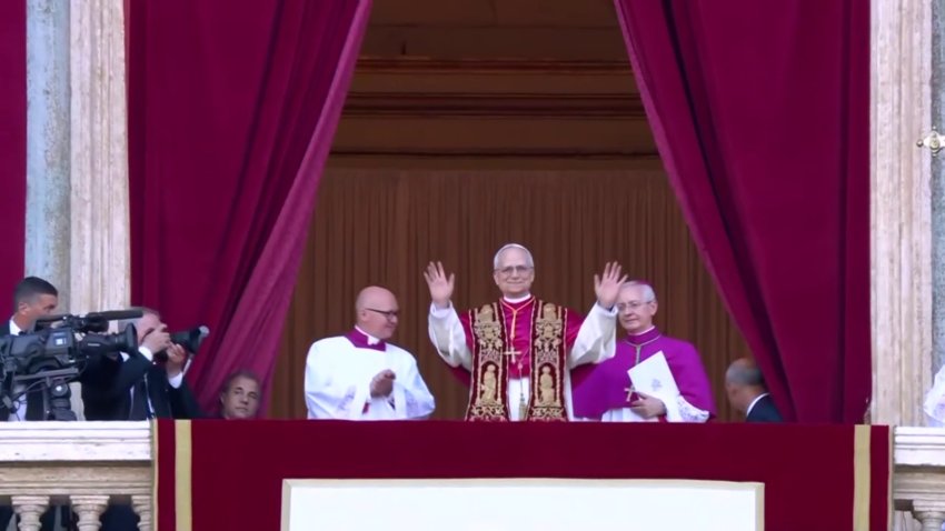 WATCH: Newly elected Pope Leo XIV delivers remarks 
