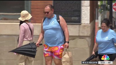 Brutal Texas heat stuns visitors as temps hit triple digits