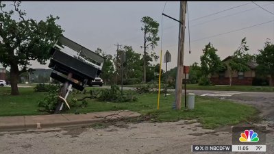 Tornado leaves damage across Palo Pinto County after overnight storms