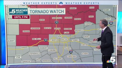 NBC 5 Forecast: Severe storm threat into Monday evening