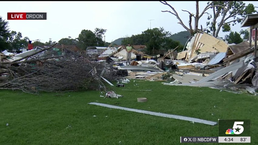 North Texas family survives EF-1 tornado after Sunday night storms
