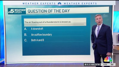 Weather quiz: Thunderstorm air