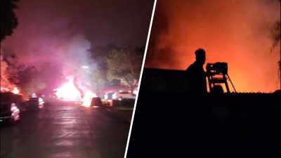 Video: Neighbors help to evacuate homes after small plane crashes into San Diego neighborhood