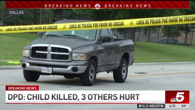 Dallas police investigate crash that left one child dead, three others hurt