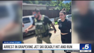 Woman arrested in connection with deadly collision at Grapevine Lake