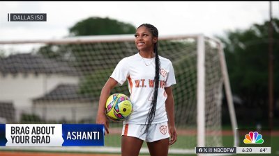 W.T. White senior graduates and celebrates international soccer player status