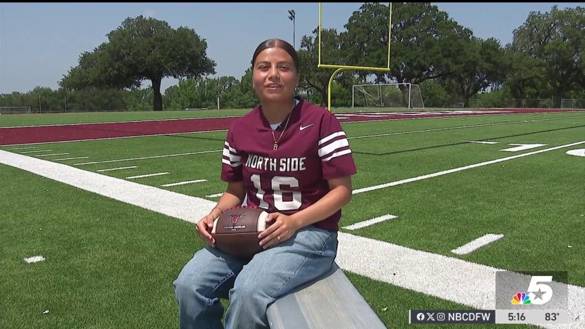 Fort Worth teen makes history as first signee in new collegiate women's flag football league
