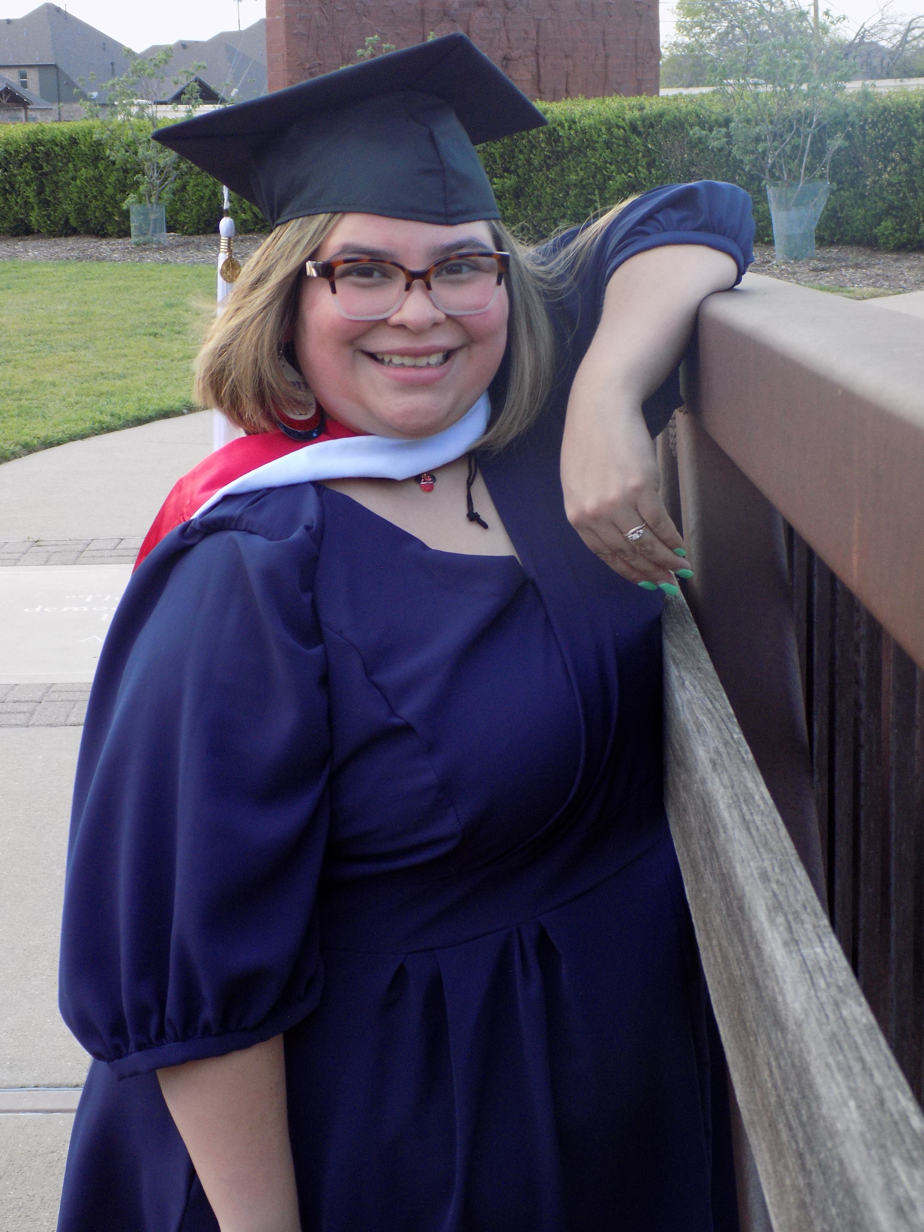 Alexandria is graduating with her M.A in Psychology from Dallas Baptist University. She is working on obtaining licensure to be a School Psychologist.