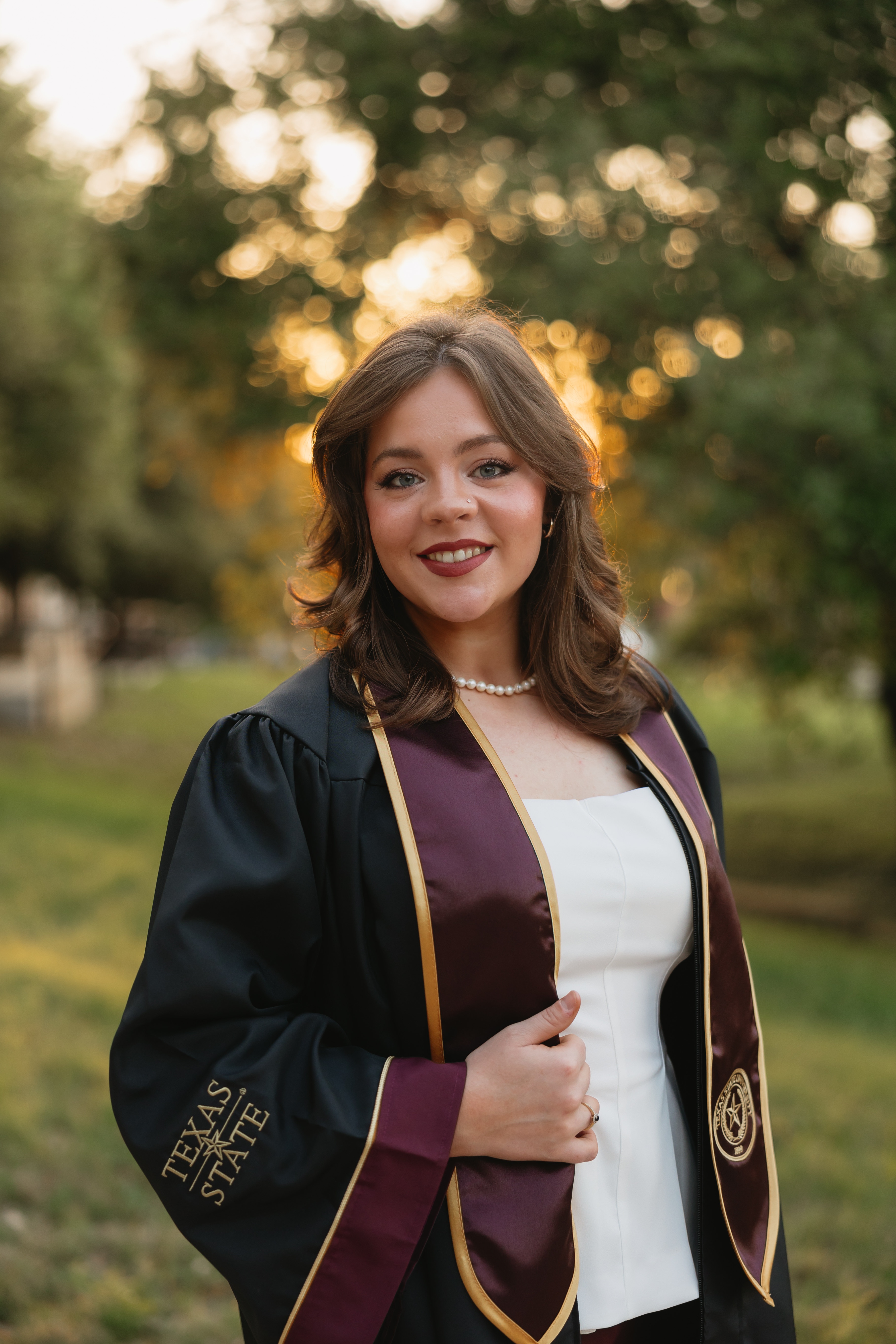 Morgan Fischer.<br />
She is graduating from Texas State University May8th. We are beyond word<br />
proud of Ms.Morgan and her ability to overcome adversity. Morgan was in a<br />
severe UTV accident that left her with limited use of her left arm at age<br />
16. The accident changed the trajectory of her dreams and college plans but<br />
she has shown with determination and a positive attitude you can prevail in<br />
any circumstances. She went away to college at 18 and is graduating within<br />
4 years with her Bachelors of Business Administration in Economics. We will<br />
be celebrating with friends and family this week and headed to London for<br />
her Graduation gift! The future is bright for Morgan.