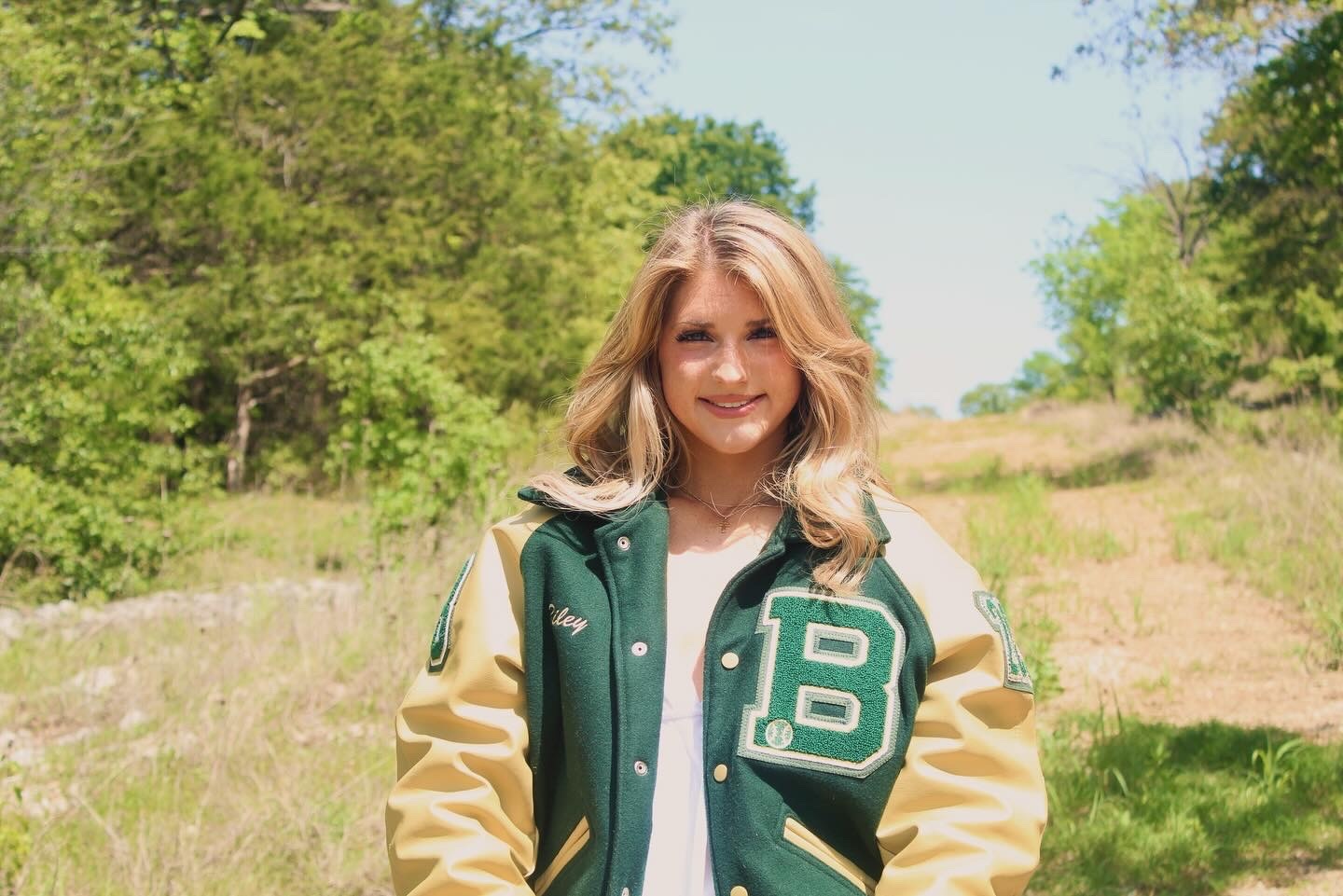 My senior Riley Wright is graduating from Birdville. She is a Birdville Hawk softball player.