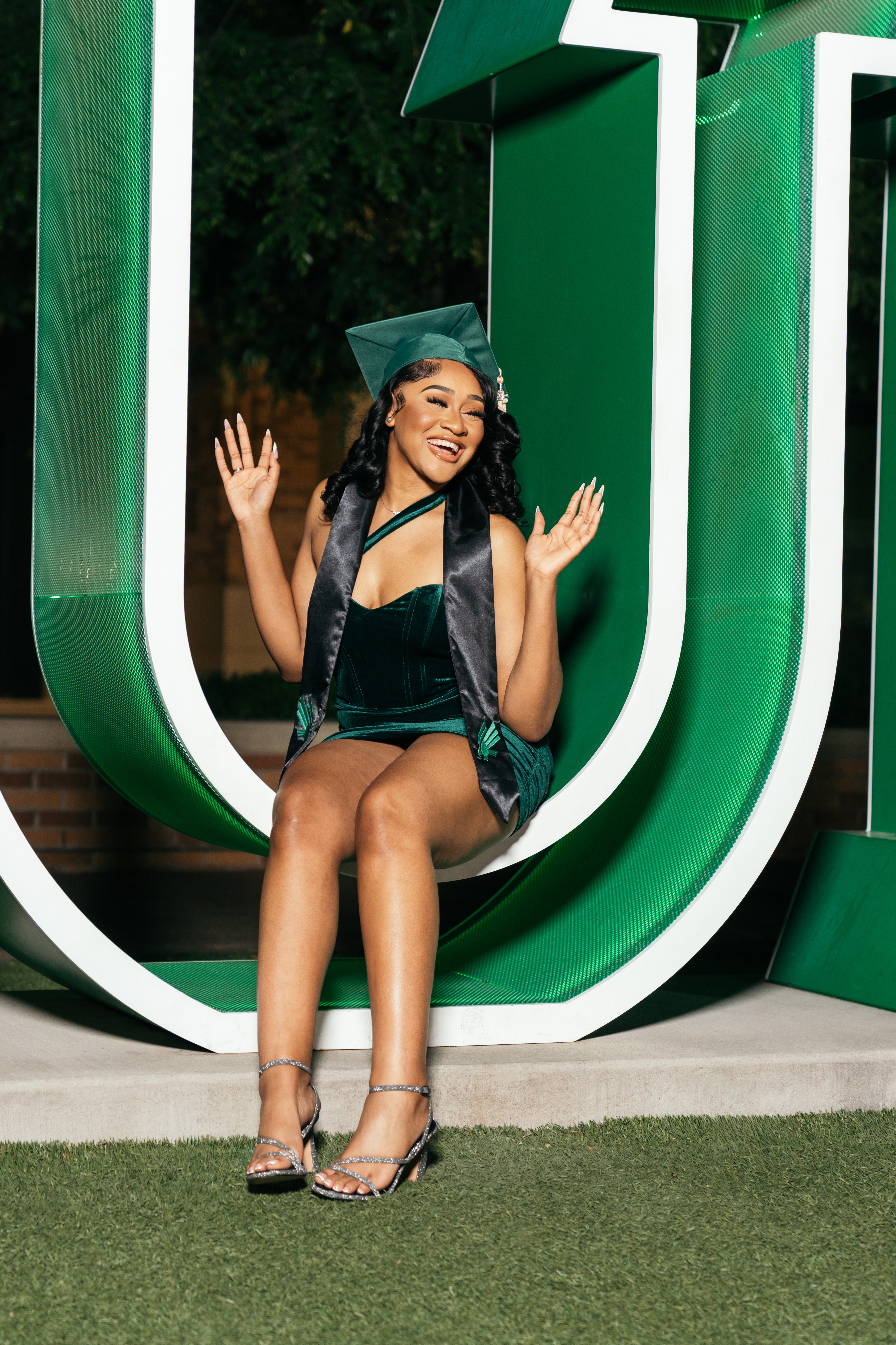 I graduate from the University of north Texas tomorrow at 12pm either my Bachelor’s of Business Administration degree ! I saw you guys were featuring graduates and I wanted to be featured