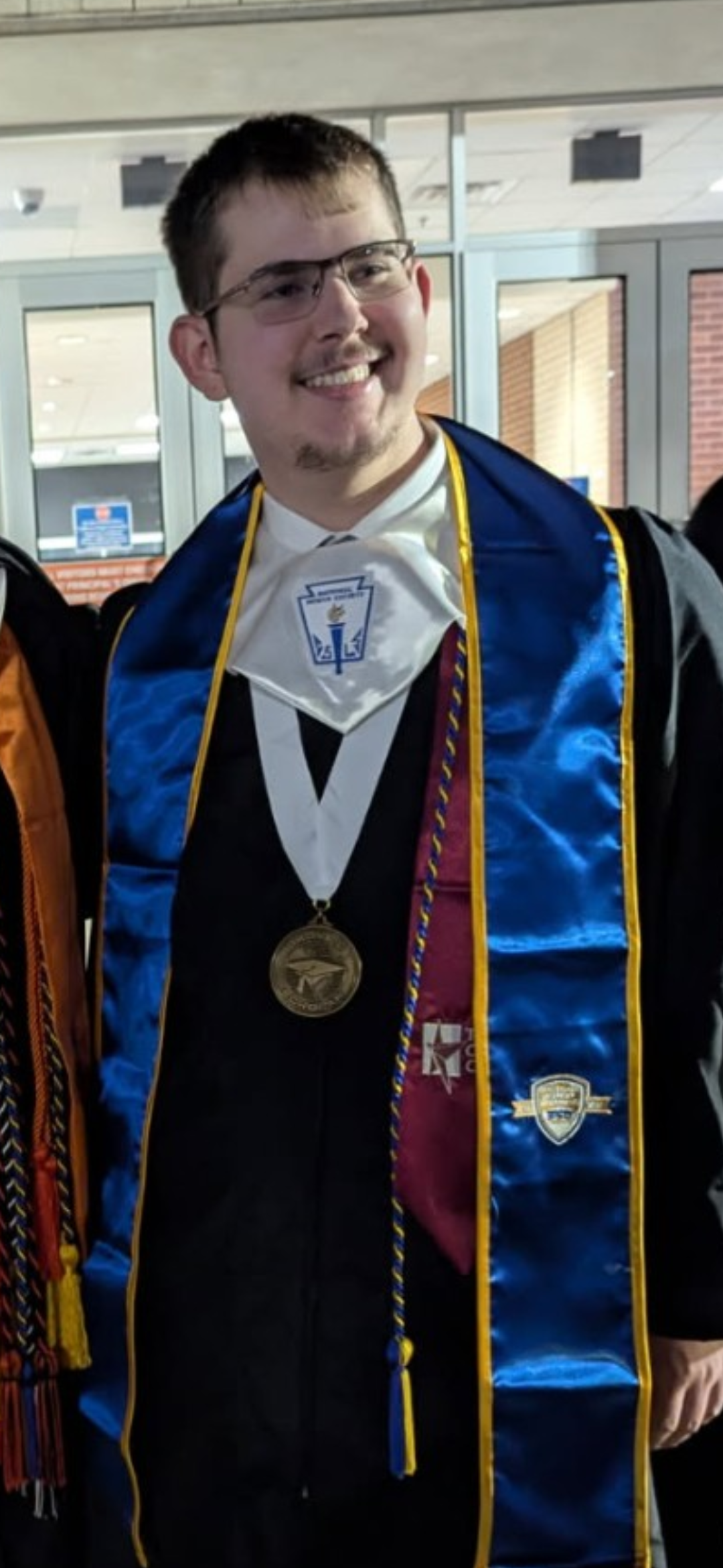 Hayden Favors is Graduating Haltom High School and also with his Associates Degree. He will be attending Texas A&M Majoring in Meteorology and Minor in Music