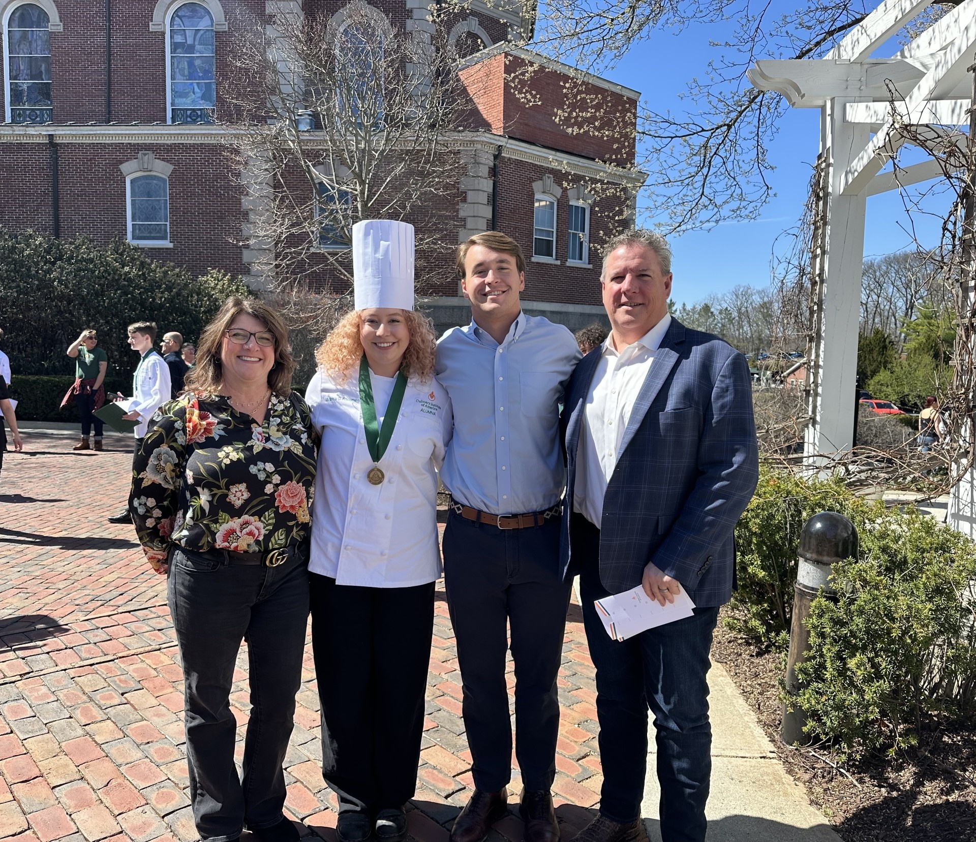 My family has had a super busy graduation season.
Our youngest daughter, Victoria graduated from the Culinary Institute of America in Hyde Park, NY on April 17, 2025 and is headed to New Orleans where she has been hired at Commanders Palace.<br />
Super proud – all of our 6 children have completed their college degrees and so far 4 of the 6 have completed graduate degrees.<br />
& All are OFF OUR PAYROLL!