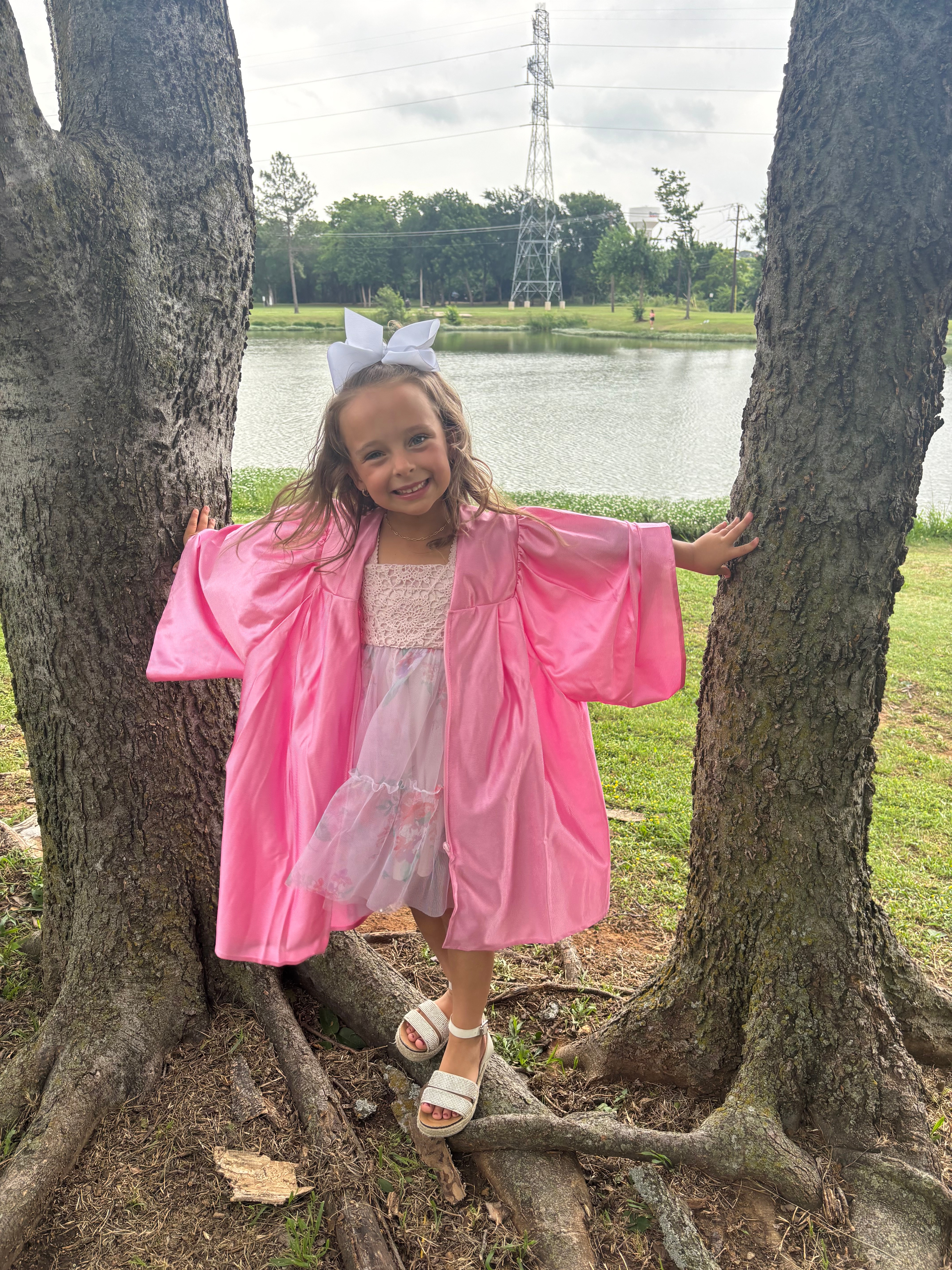 This is my grand daughter, Sophie. She graduates into first grade. Her parents are Cason and Stephanie Southall. She has loved Nola Dunn Elementary,<br />
 in Burleson!