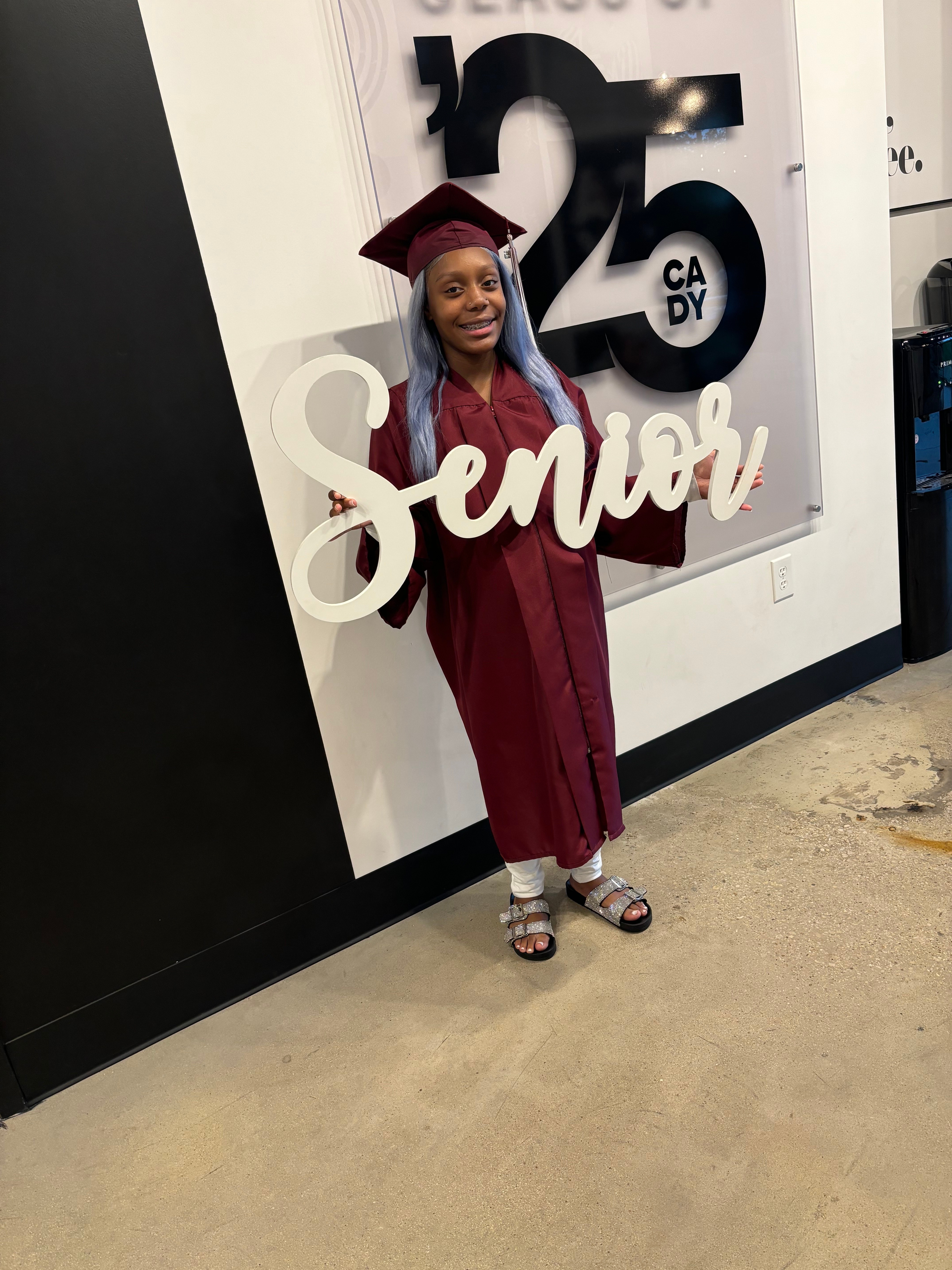 Amayiha Thompson Lewisville High School<br />
She wants to continue with going college for cosmetology