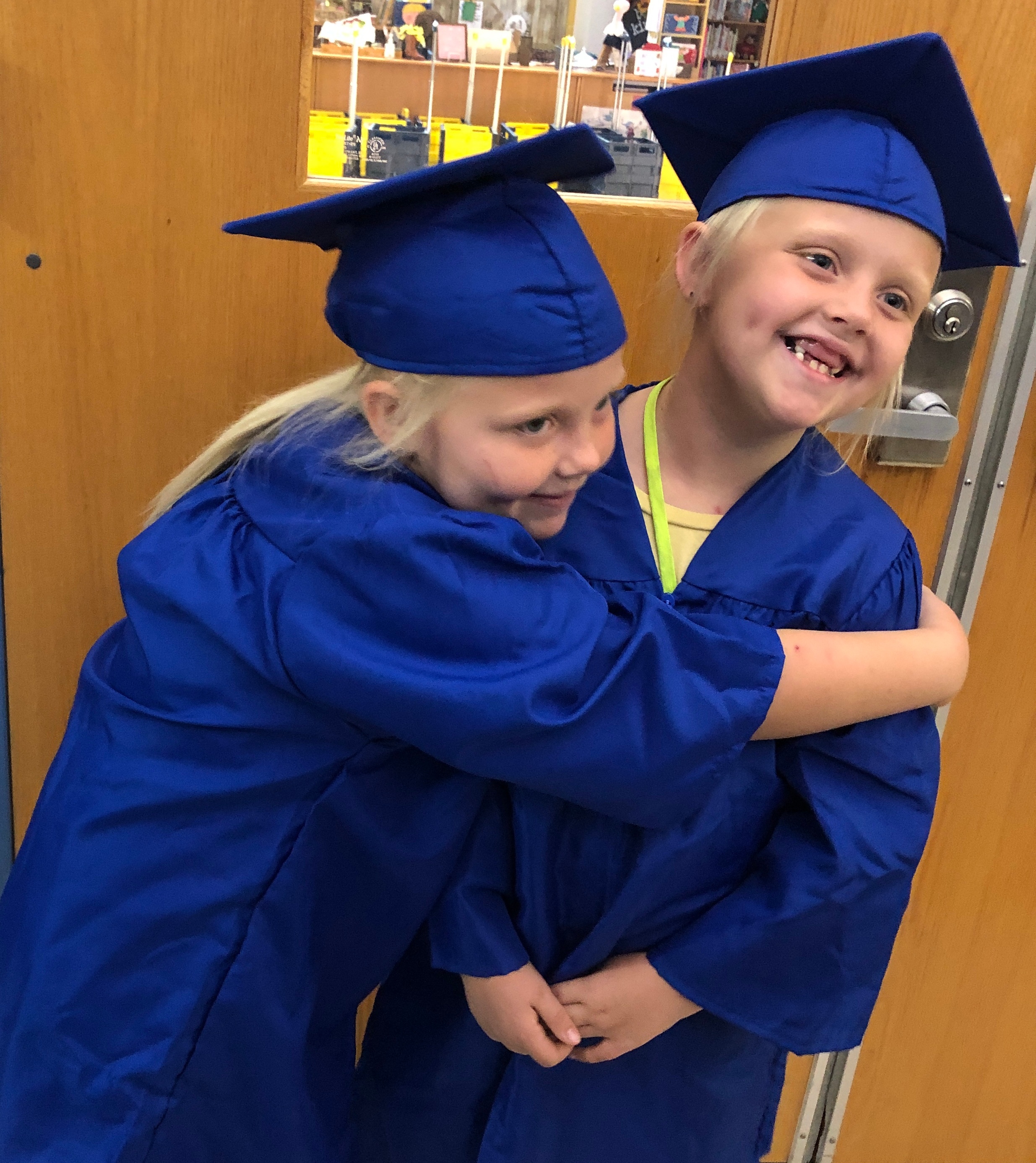 Harlo and Emma on to 1st grade at Venus Primary Grandma proud Alison Smith