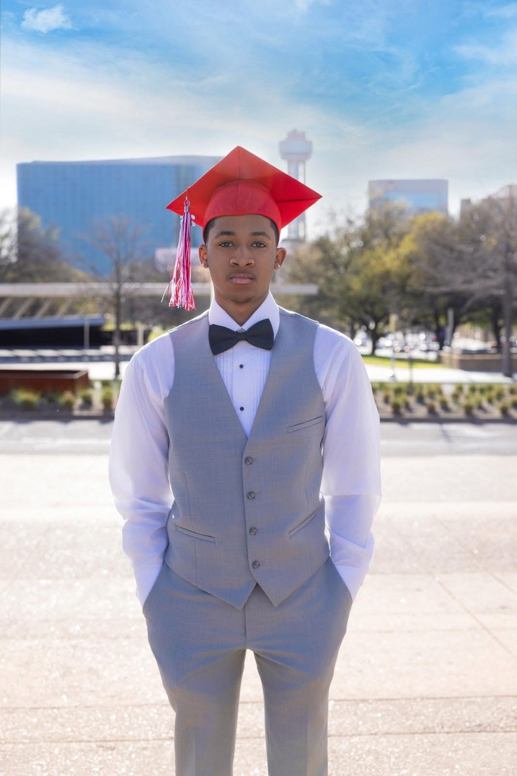Komarion Callahan graduating from Hillcrest High School