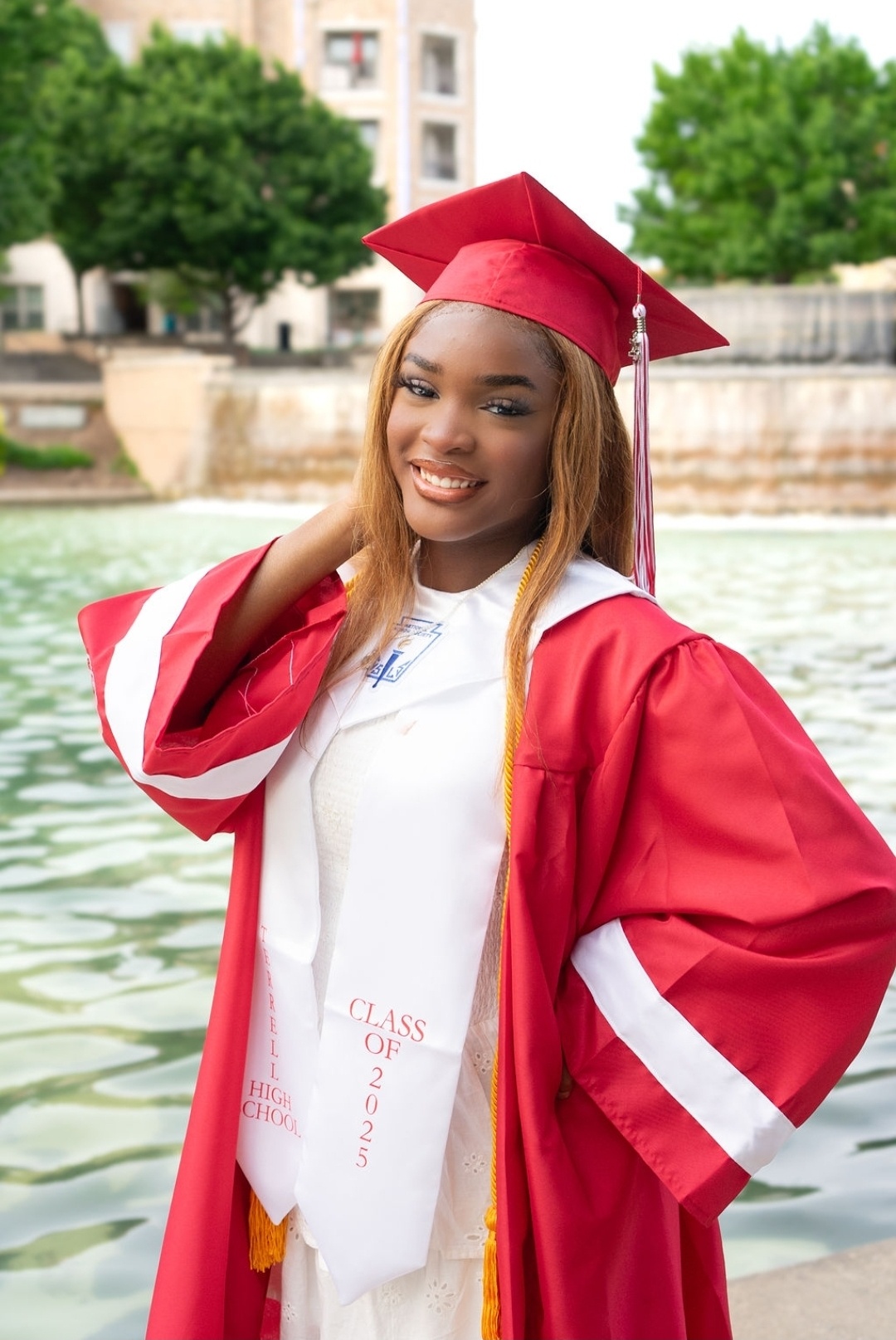 Student Name:  Brianna Strambler <br />
Graduating School: Terrell High School<br />
Upcoming school:  Texas State University, in San Marcos,Tx<br />
Major: Early Childhood Education and plans to join the Texas State Bobcats Strudders Cheer/Dance Team!!