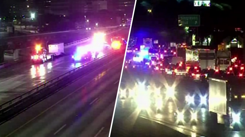 Two crashes cause traffic trouble in Dallas Friday morning