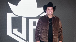 MEXICO CITY, MEXICO – NOVEMBER 24: Singer Julion Alvarez poses for a photo during a press conference for the new production ‘De Hoy En Adelante, Que Te Vaya Bien’ at Hotel Presidente Intercontinental on November 24, 2022 in Mexico City, Mexico. (Photo by Jaime Nogales/Medios y Media/Getty Images)