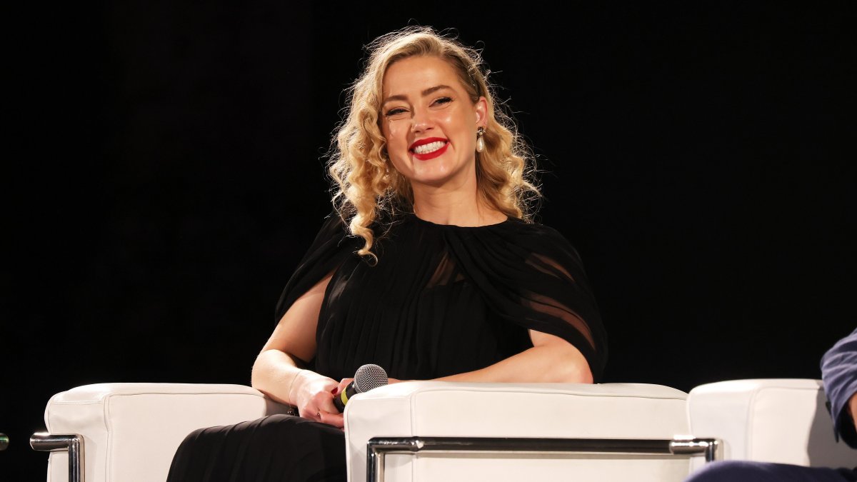 Amber Heard reveals she welcomed twins in surprise Mother's Day announcement