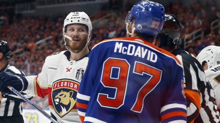 Matthew Tkachuk and Connor McDavid