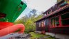 A Norwegian man awoke to find a grounded cargo ship had narrowly missed his home
