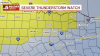 Live Radar: DFW now under Enhanced Risk; wind and hail the primary threats