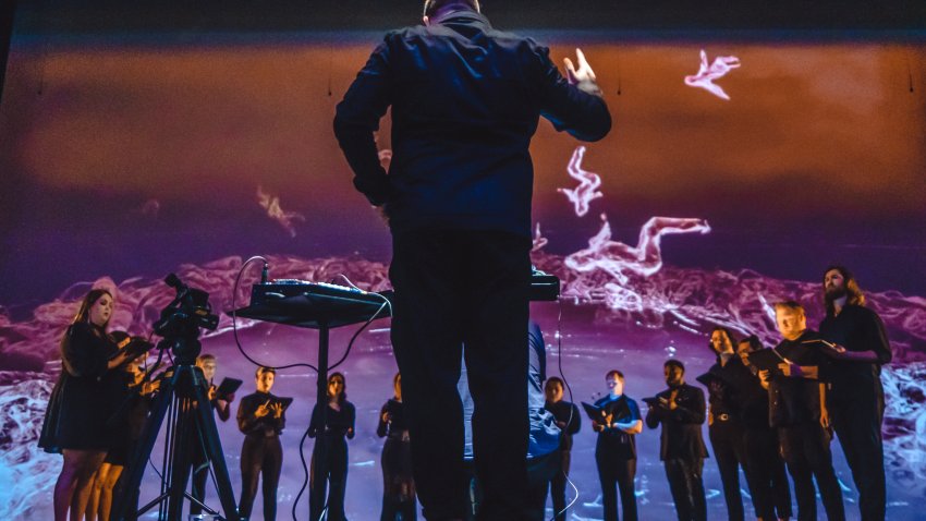 Verdigris Ensemble Shams 2023 world premiere 2025 restaging