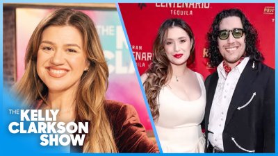 Kelly Clarkson meets brother-sister duo taking on Broadway together