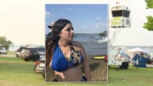 Texas Game Wardens and Grapevine police are looking for a woman (pictured) who is believed to have been operating a PWC that collided with a kayak, killing the occupant on Sunday, May 25, 2025.