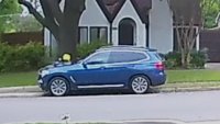 Dallas police are investigating a crash where a driver left the road and struck two kids on bicycles riding on the sidewalk on Sunday, April 27, 2025.
