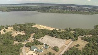 Joe Pool Lake on May 12, 2025.