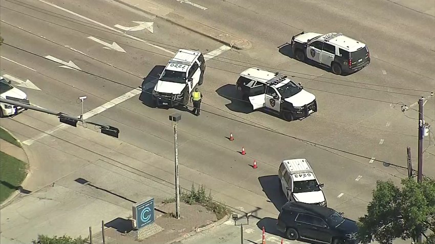 Plano police investigate after two kids were hit by a car along Plano Parkway, Tuesday, May 20, 2025.