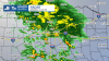 LIVE RADAR: Heavy rain moving through DFW with small hail possible