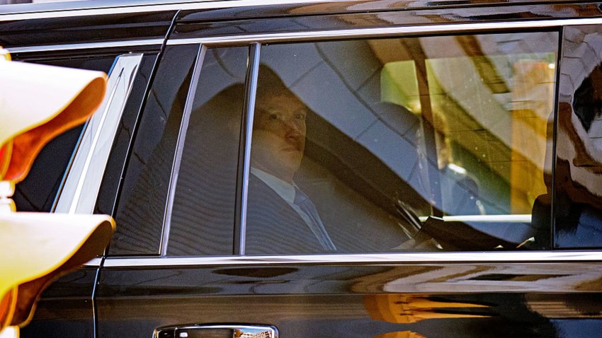 Facebook CEO Mark Zuckerberg departs E. Barrett Prettyman United States Court House on April 14, 2025 in Washington, DC.