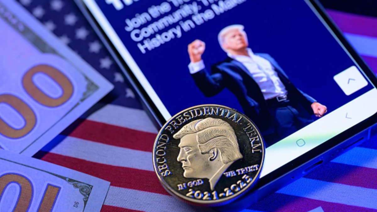 TRUMP crypto wallet launches for meme token. Eric Trump denies knowing  about it – NBC 5 Dallas-Fort Worth
