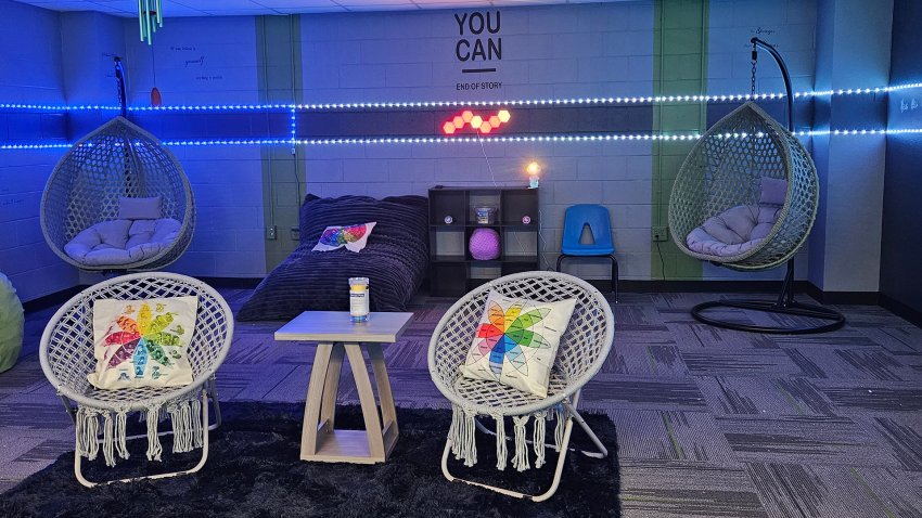A “Zen Den” at DeSoto High School in DeSoto, Texas.