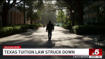 Texas tuition law struck down