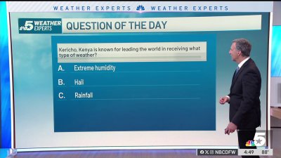Weather Quiz: Kericho weather