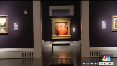 Exhibit featuring work from Puerto Rican artists on display