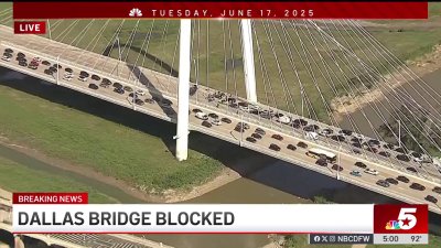 Margaret Hunt Hill Bridge closed for ‘special event' that may be a Shaboozey video shoot