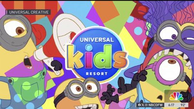 Construction continues for new Universal Kids Resort in Frisco