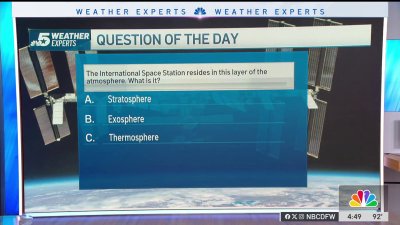 Weather Quiz: International Space Station