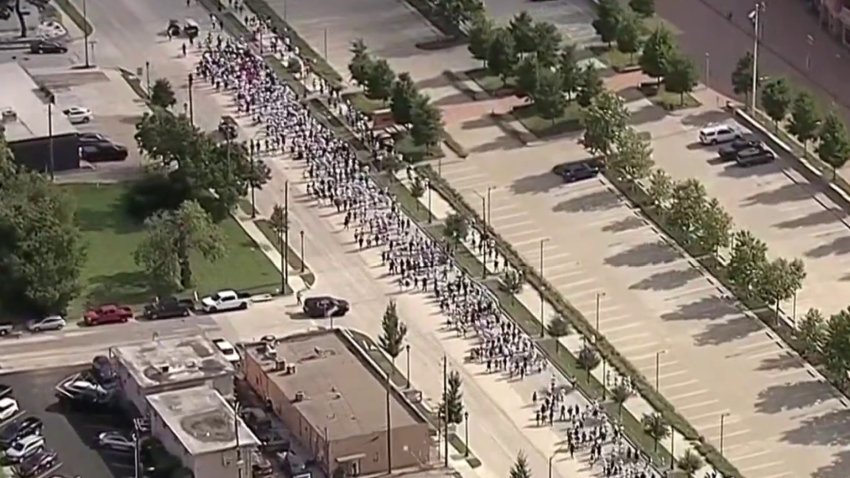 Opal's Walk for Freedom concludes in Fort Worth on Juneteenth