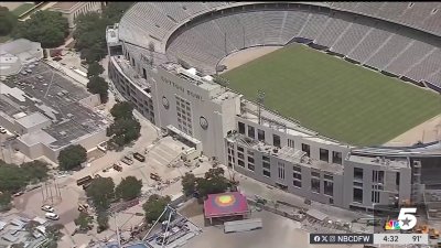 Cotton Bowl renovations near completion