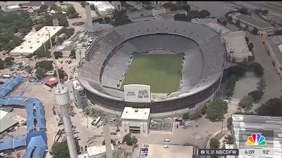 Cotton Bowl renovation nearing completion