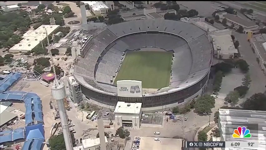 Cotton Bowl renovation nearing completion